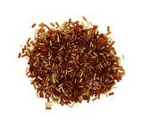 GLASS BUGLE BEADS COLA MIX