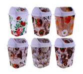 SMALL DUSTBIN W/PRINT