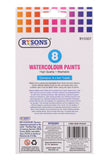 8PCS WATERCOLOUR PAINTS