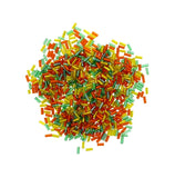 GLASS BUGLE BEADS TROPICAL