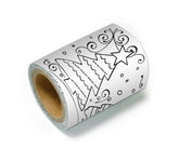 ART THERAPY WASHI TAPE CHRISTMAS TREES