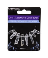 CRYSTAL ELEMENTS GLASS BEADS CRYSTAL