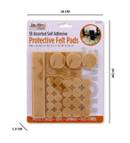 ASSORTED SELF ADHESIVE PROTECTIVE FELT PADS 38