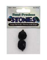 BLACK ONYX SEMI PRECIOUS STONES