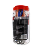 ASSORTED SIZE BUNGEE CORD W/FASTENING HOOKS