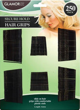 250PK GLAMORIZE SECURE HOLD HAIR GRIPS