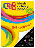 A4 BLACK ACTIVITY PAPER 60 SHEETS