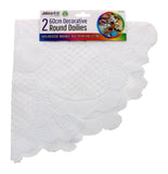 1PC ROUND DECORATIVE TABLE DOILY 60CM