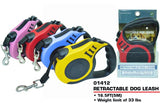 PET BUDDIES RETRACTABLE DOG LEAD 500CM