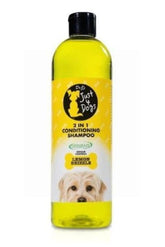 DR.J'S JUST 4 DOGS LEMON DRIZZLE SHAMPOO WITH ODOUR CONTROL 500ML