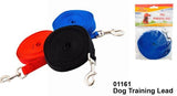 PET BUDDIES DOG TTRAINING LEAD 450CM X 1.5CM