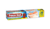 20PC ZIPPER FREEZER BAGS