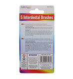 5 INTERDENTAL BRUSHES GREEN