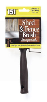 151 SHED AND FENCE PAINT BRUSH 10CM X 21CM
