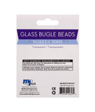 GLASS BUGLE BEADS ROUGE TINTS