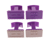 SILICONE BISCUIT STAMP & CUTTER SET