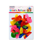 30 PK METALLIC BALLOONS