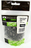 BRIGHT ANNULAR RING SHANK NAILS-25x2mm-250G