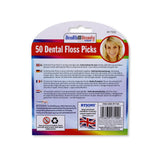 50PK DENTAL FLOSS PICKS
