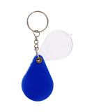 ASSORTED MAGNIFYING GLASS KEYRING