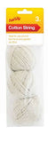 3PK COTTON STRING