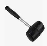 JAK 16OZ RUBBER MALLET TUBULAR STEEL SHAFT