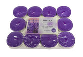 12PK OPELLA SCENTED TEA LIGHTS CANDLES LAVENDER