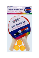 TABLE TENNIS SET W/ 2 BATS & 3 BALLS