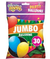 30PK JUMBO BALLOONS