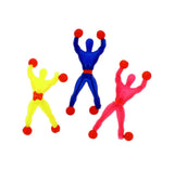 RYSONS 6PK ASSORTED NOVELTY SUPERHERO STICKY CRAWLER