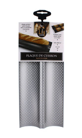 2 STICK FRENCH STYLE BREAD METAL TRAY