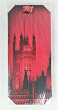 LONDON TRIP CANVAS SET OF 3 90X40X2.5CM