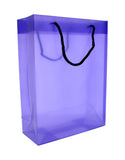GIFT BAG PP LARGE ROPE HANDLED PURPLE