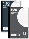 DUPLICATE BOOK 2 CARBON COPY SHEETS 1 80