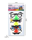 RYSONS 3PK NOVELTY NOSE & GLASSES