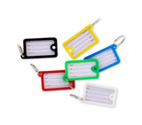 12PC ASSORTED KEY HOLDER SET W/ NAME HOLDERS