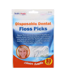 80PC DENTAL FLOSS PICKS