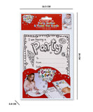 COLOUR-IN INVITATION & THANK YOU CARD