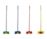 SWEEPING BROOM W/WOODEN HANDLE