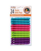 24 PLASTIC DOLLY PEGS