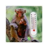 ASSORTED MONKEY DESIGN FRIDGE MAGNET THERMOMETER