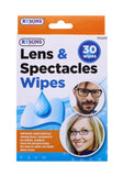 30PK LENS & SPECTACLES WIPES