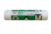 20PK SWING BIN LINERS 50 LITRES 90 X 120CM