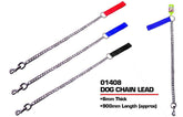 PET BUDDIES DOG CHAIN LEAD 90CM X 6CM
