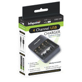 Infapower 4 Channel USB Charger