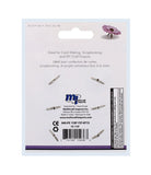 EMBOSSED FLOWER BRADS