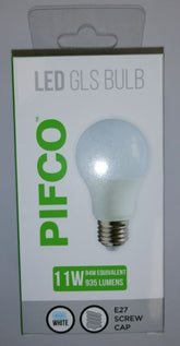 11W ATT LED BULB GLS E27 SCREW CAP COOL WHITE