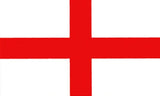 C'MON ENGLAND FLAG TOILET LID STICKER