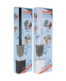 ASSORTED FLEXIBLE TOILET BRUSH W/ WALL MOUNT