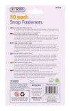 50PC SNAP FASTENER